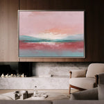 Abstract 1658 Canvas Art 60 x 40 cm / Stretched on hidden frame