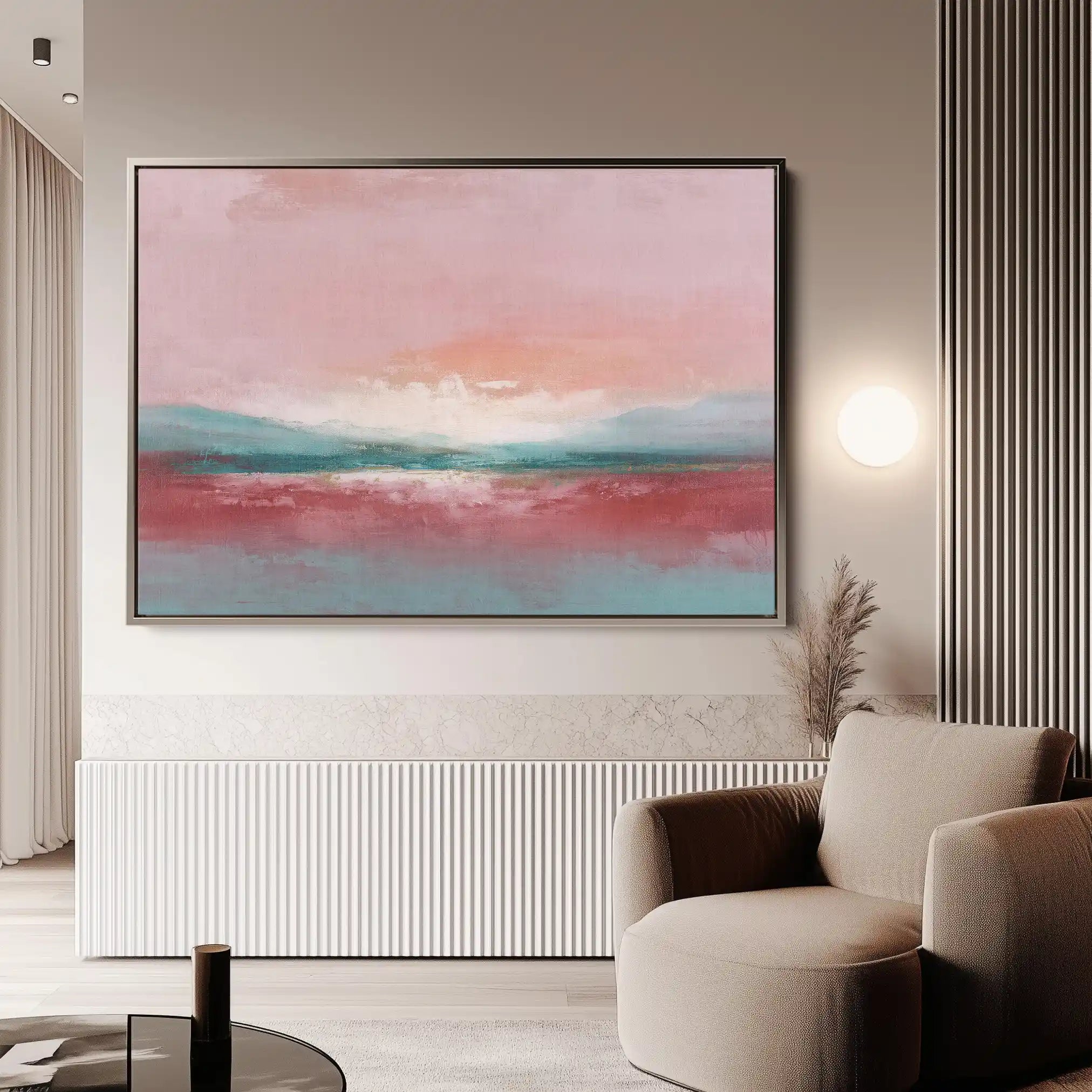 Abstract 1658 Canvas Art 60 x 40 cm / Stretched on hidden frame