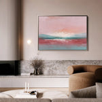 Abstract 1658 Canvas Art 60 x 40 cm / Stretched on hidden frame