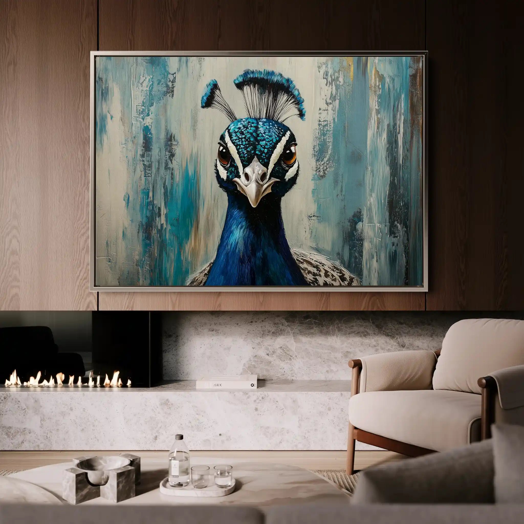 Animals 166 Canvas Art 90 x 60 cm / Stretched on hidden frame