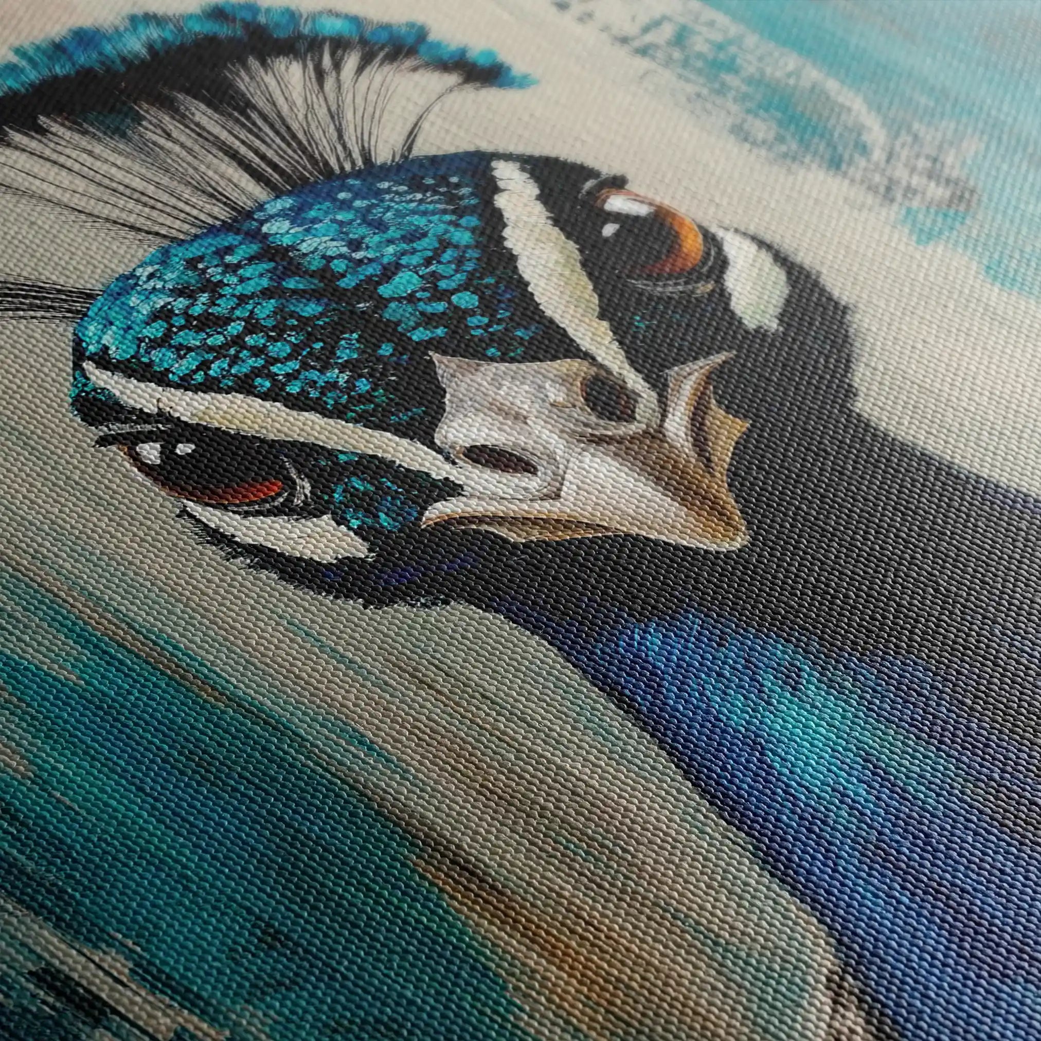 Animals 166 Canvas Art 90 x 60 cm / Stretched on hidden frame