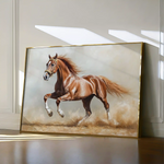 Horses 166 Canvas Art 90 x 60 cm / Stretched on hidden frame