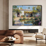 Landscape 166 Canvas Art 90 x 60 cm / Stretched on hidden frame