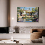 Landscape 166 Canvas Art 90 x 60 cm / Stretched on hidden frame