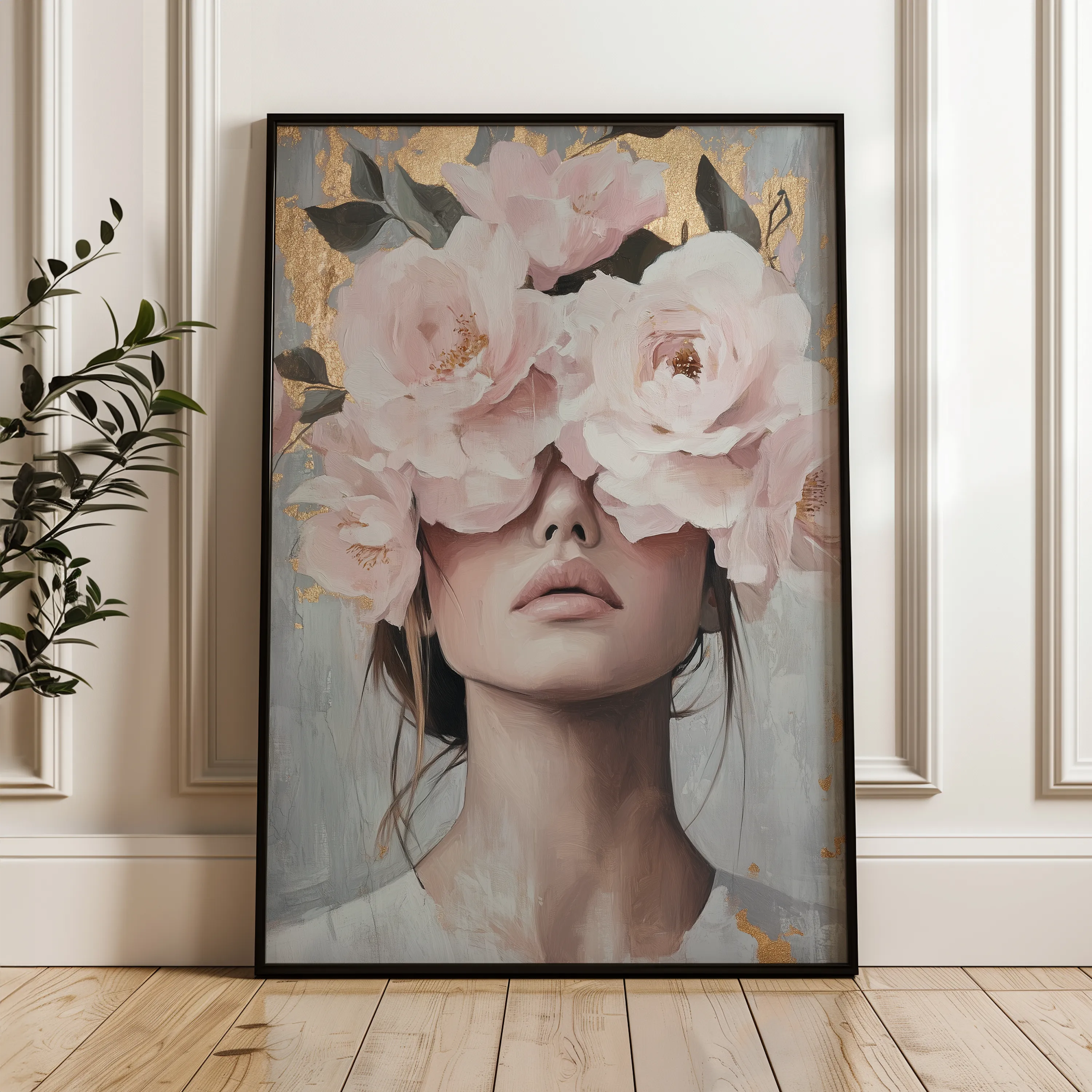 Portrait Canvas Wall Art WAD166-P 90 x 60 cm / Stretched on hidden frame
