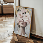 Portrait 166 Canvas Art 90 x 60 cm / Stretched on hidden frame