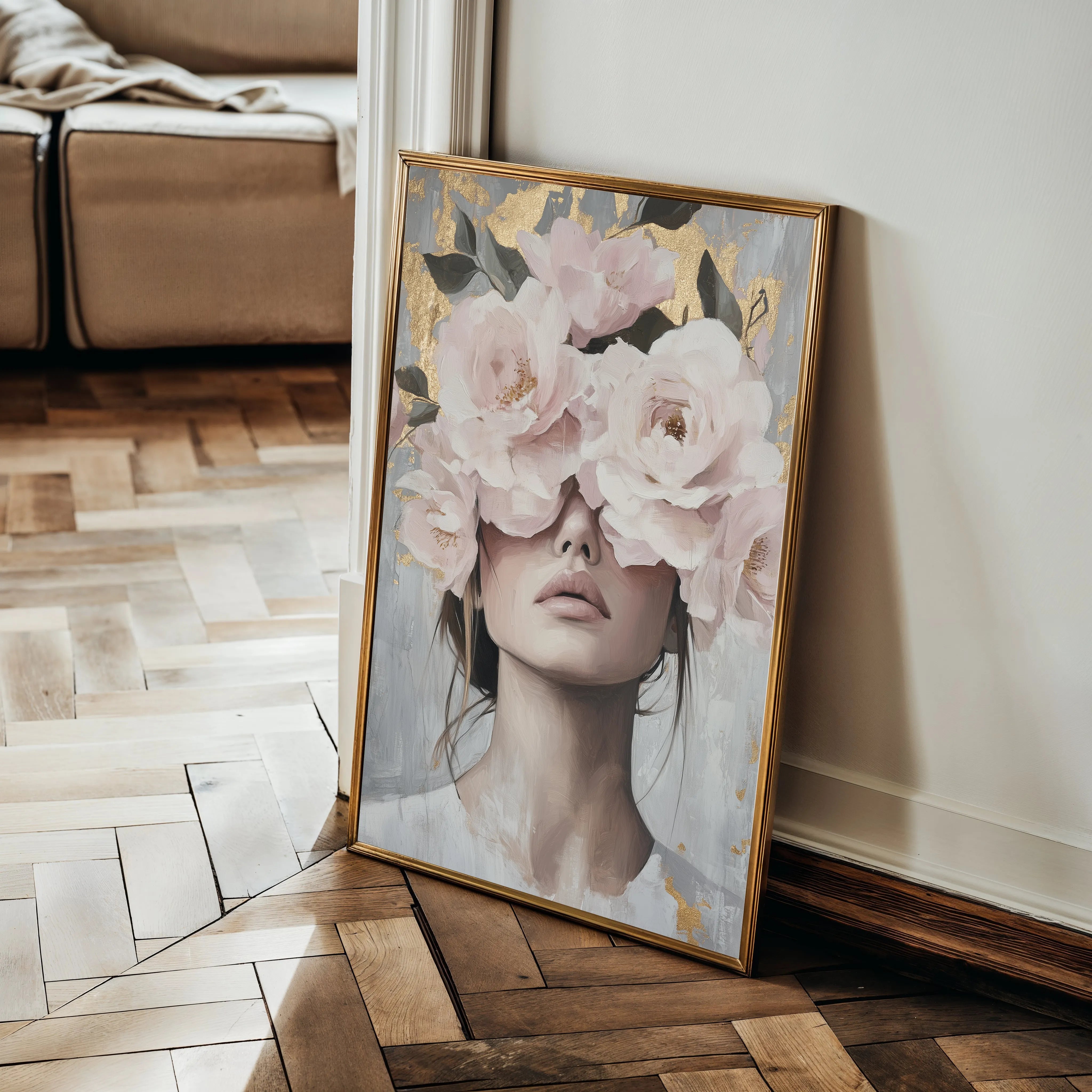 Portrait Canvas Wall Art WAD166-P 90 x 60 cm / Stretched on hidden frame