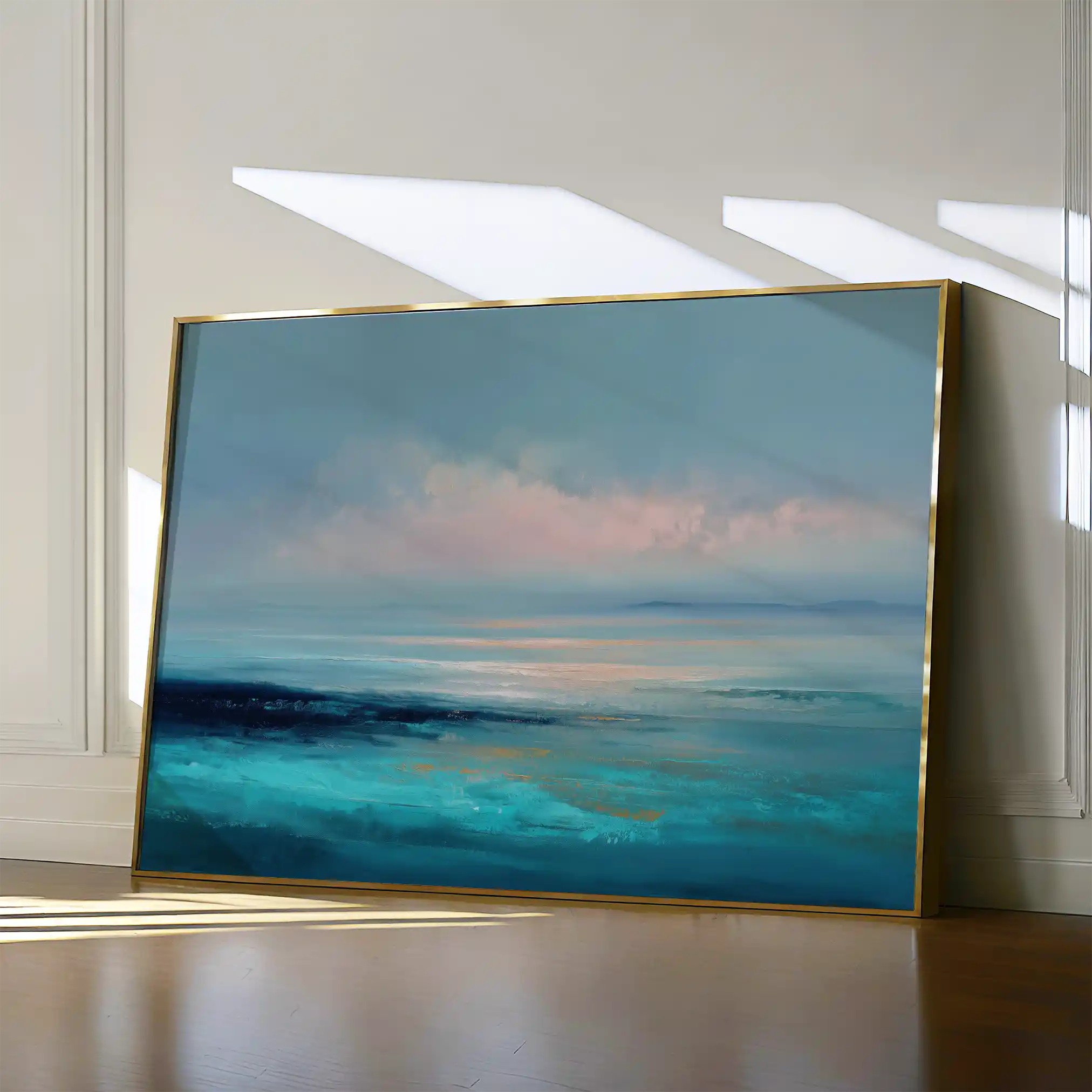 Abstract 1661 Canvas Art 60 x 40 cm / Stretched on hidden frame