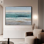 Abstract 1663 Canvas Art 60 x 40 cm / Stretched on hidden frame