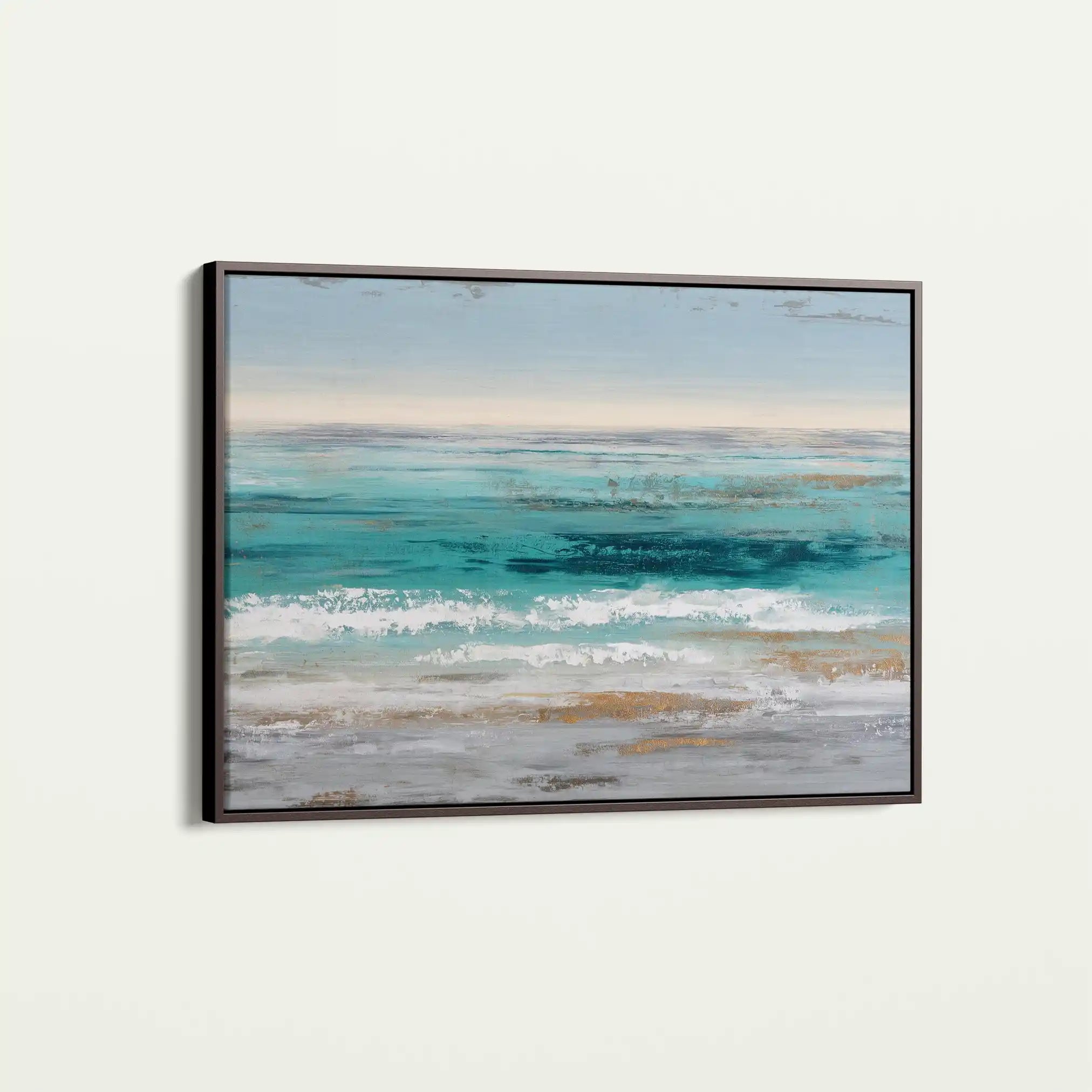 Abstract 1663 Canvas Art 60 x 40 cm / Stretched on hidden frame