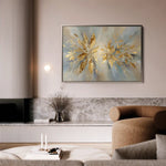 Abstract 1665 Canvas Art 60 x 40 cm / Stretched on hidden frame