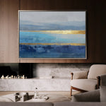Abstract 1667 Canvas Art 60 x 40 cm / Stretched on hidden frame