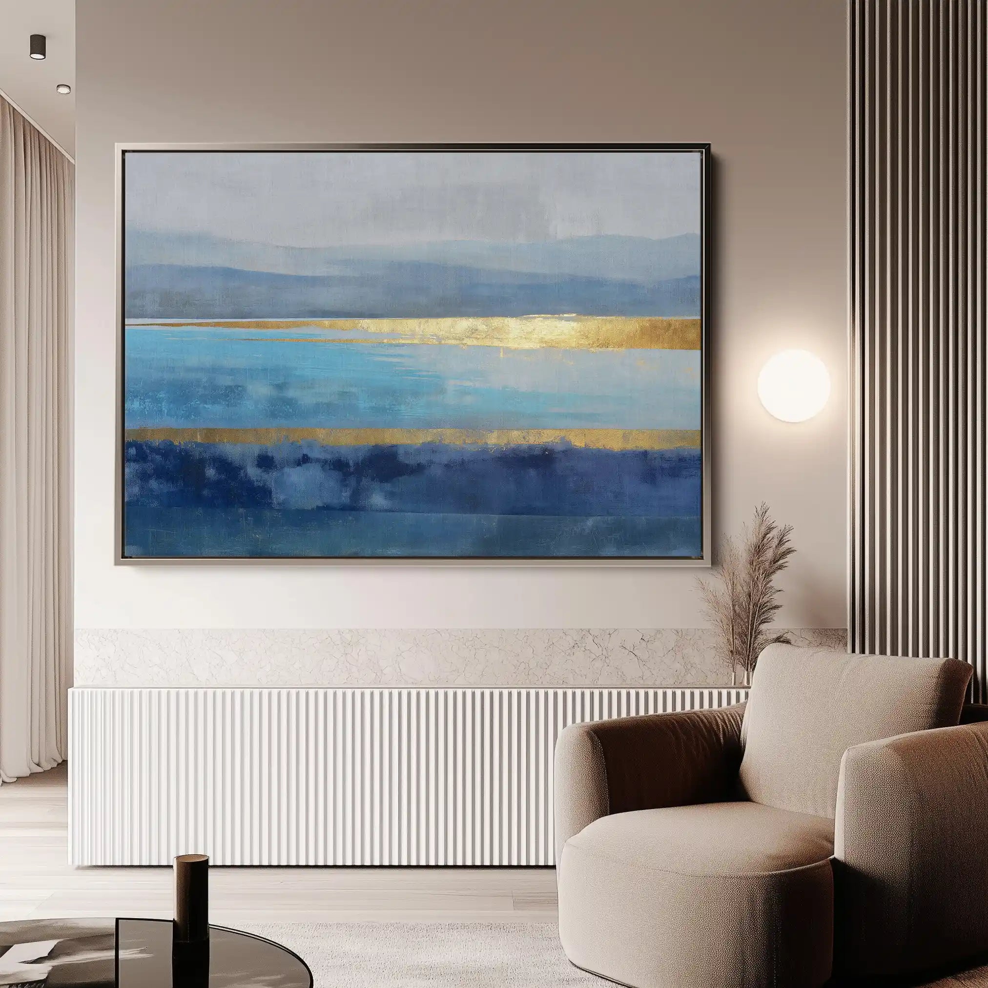 Abstract 1667 Canvas Art 60 x 40 cm / Stretched on hidden frame