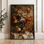 Floral Canvas Wall Art WAD167-F 90 x 60 cm / Stretched on hidden frame