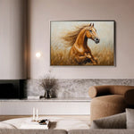 Horses 167 Canvas Art 90 x 60 cm / Stretched on hidden frame