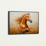 Horses 167 Canvas Art 90 x 60 cm / Stretched on hidden frame