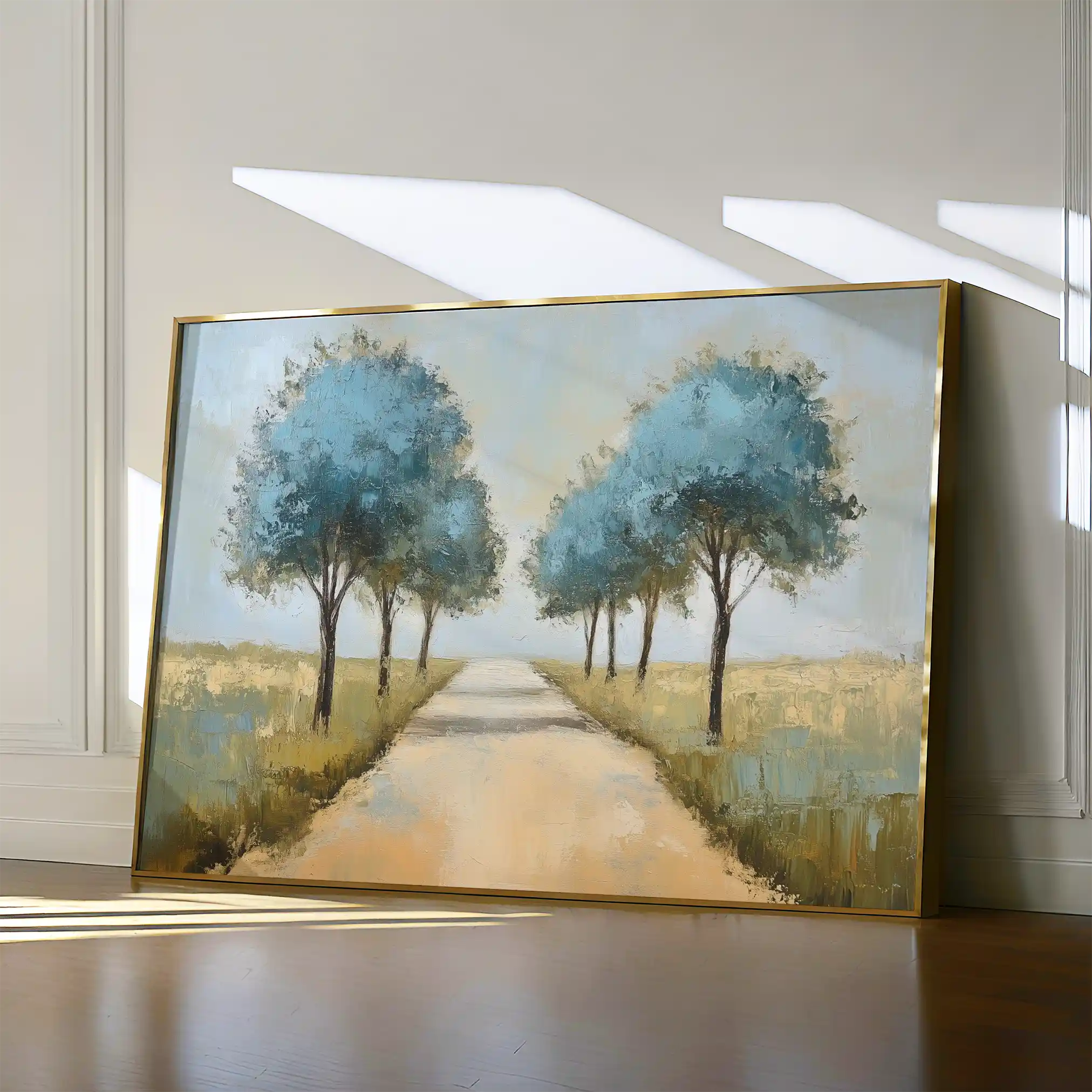 Landscape 167 Canvas Art 90 x 60 cm / Stretched on hidden frame