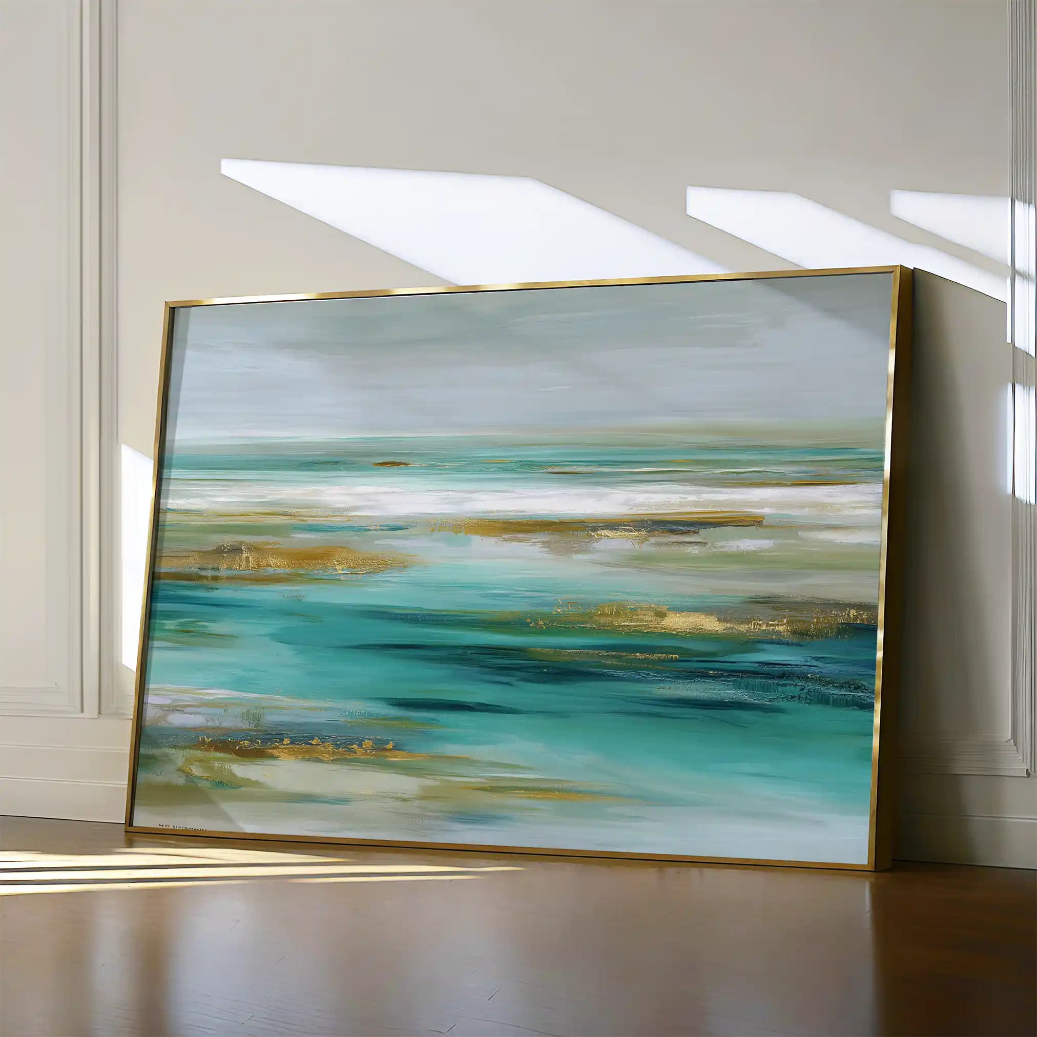 Abstract 1670 Canvas Art 60 x 40 cm / Stretched on hidden frame