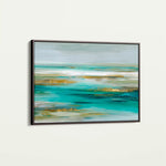 Abstract 1670 Canvas Art 60 x 40 cm / Stretched on hidden frame