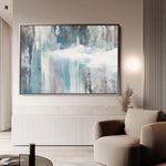 Abstract 1671 Canvas Art 60 x 40 cm / Stretched on hidden frame