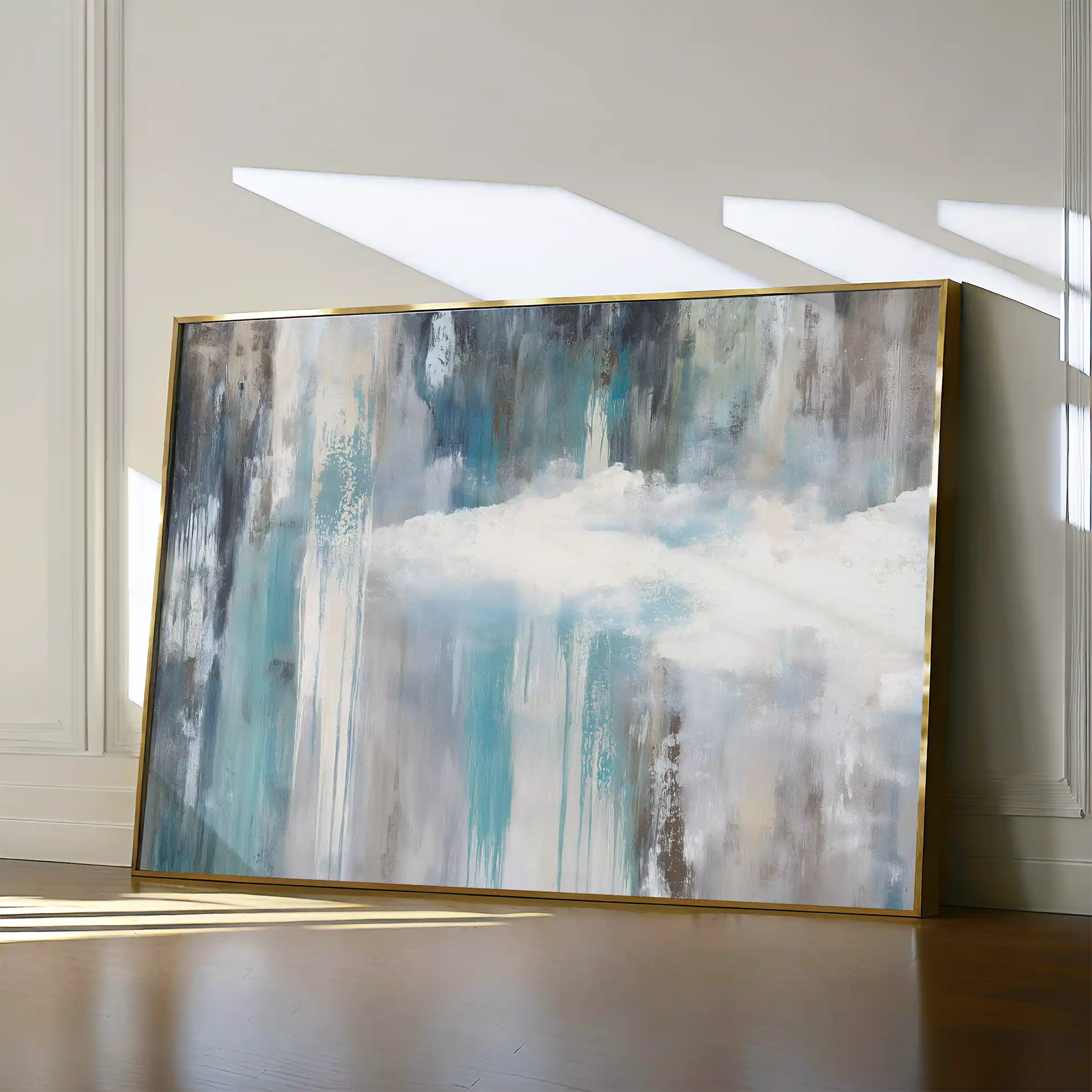 Abstract 1671 Canvas Art 60 x 40 cm / Stretched on hidden frame