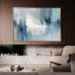 Abstract 1673 Canvas Art 60 x 40 cm / Stretched on hidden frame