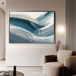 Abstract 1674 Canvas Art 60 x 40 cm / Stretched on hidden frame