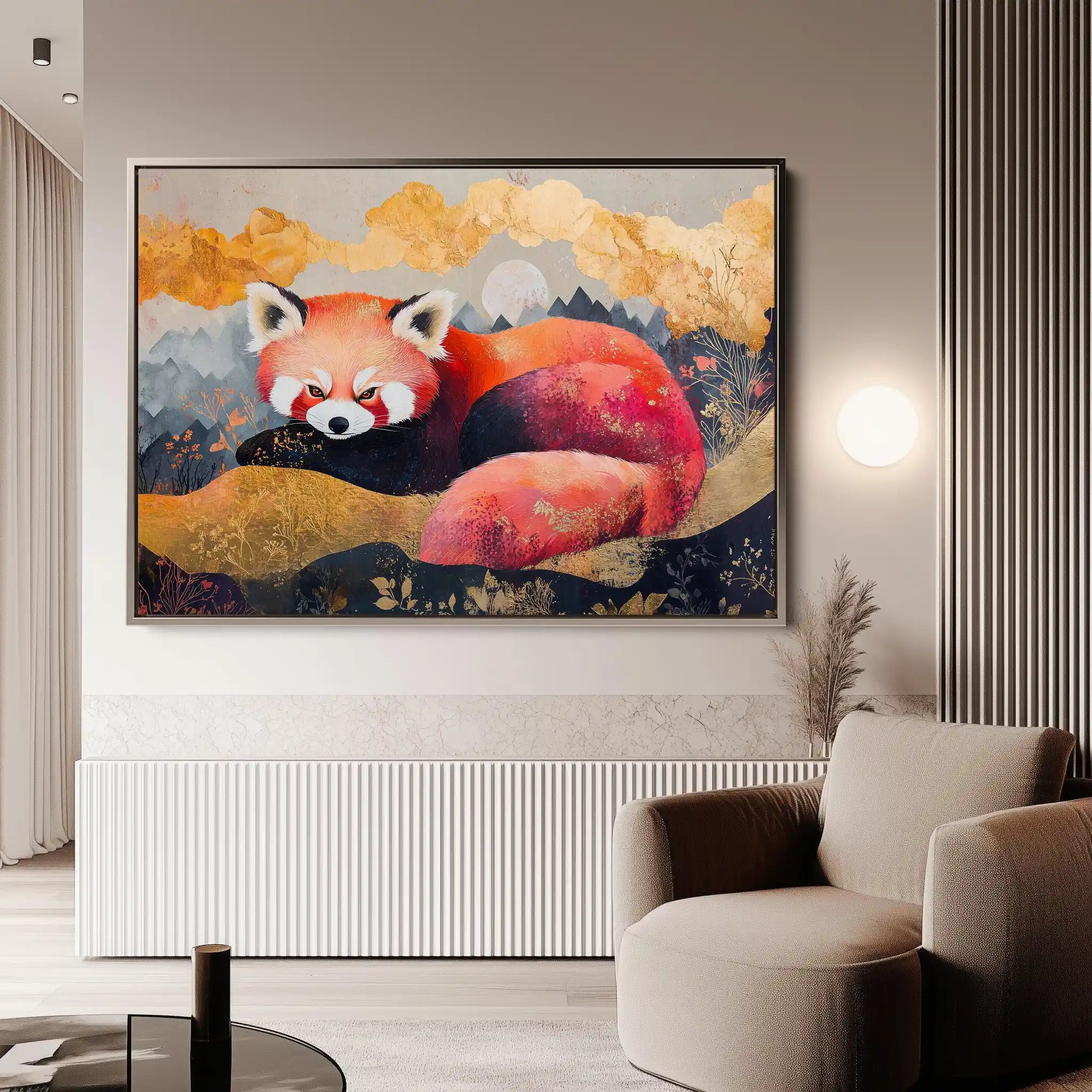 Animals 168 Canvas Art 90 x 60 cm / Stretched on hidden frame