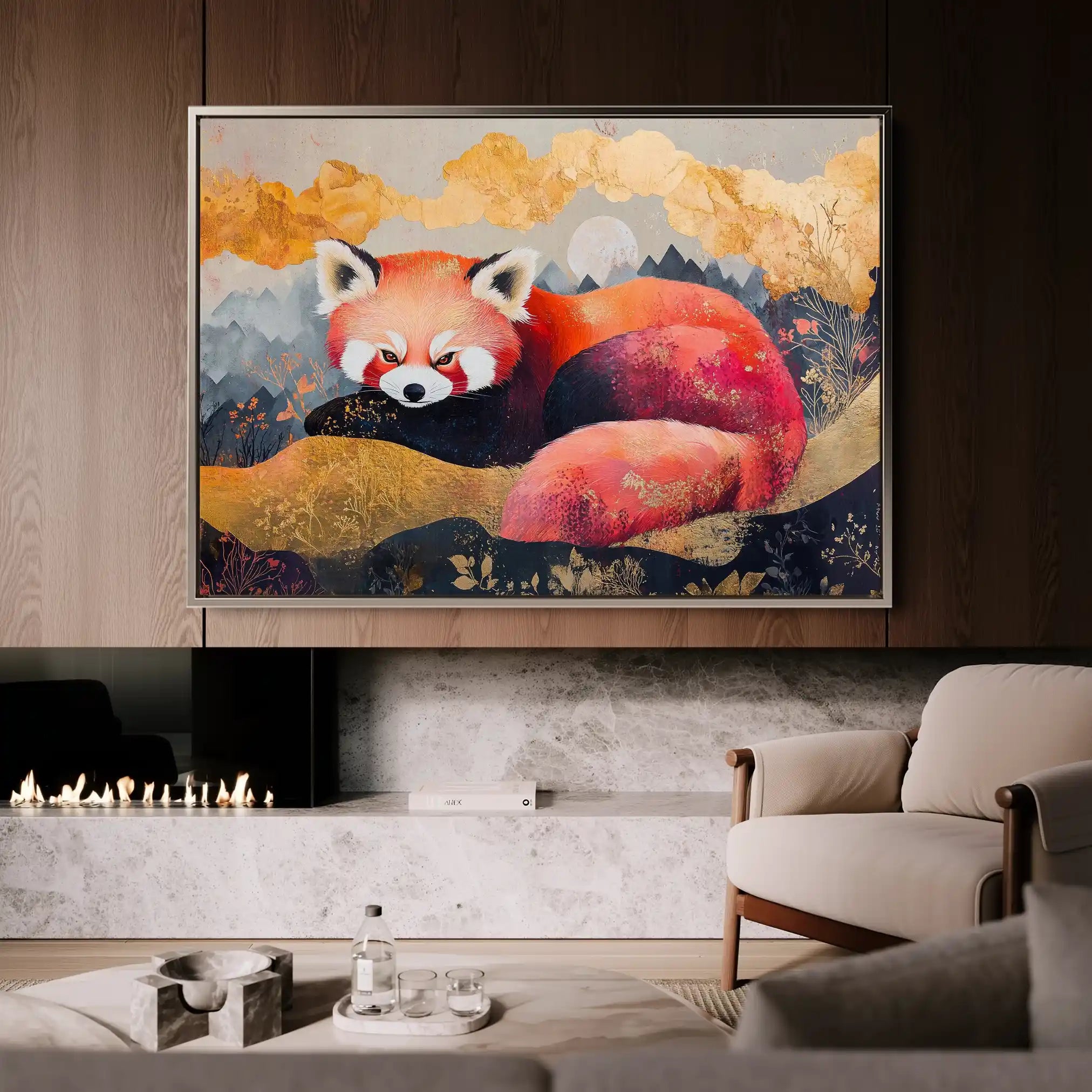 Animals 168 Canvas Art 90 x 60 cm / Stretched on hidden frame