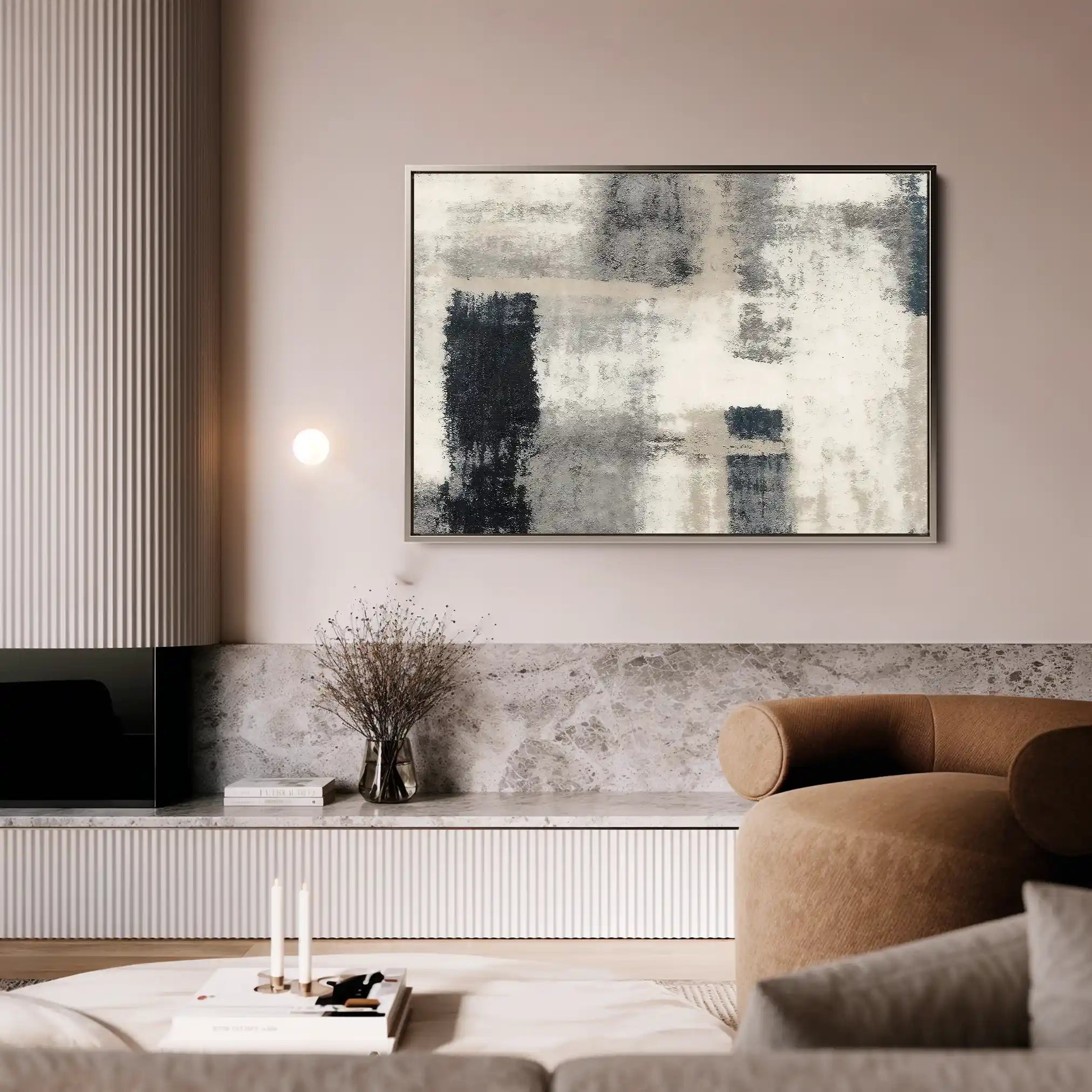Abstract 168 Canvas Art 60 x 40 cm / Stretched on hidden frame