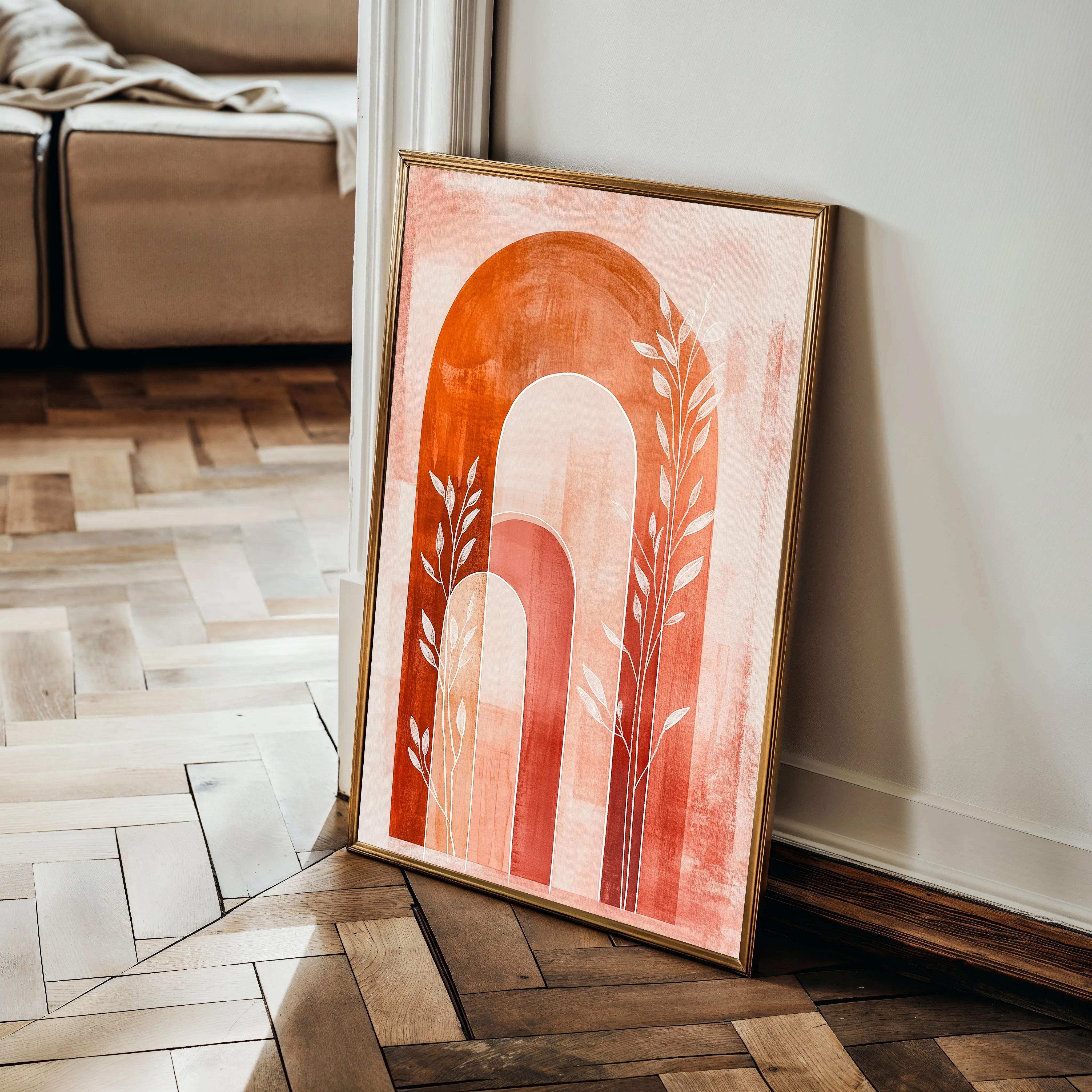 Boho Canvas Wall Art WAD168-BH 90 x 60 cm / Stretched on hidden frame