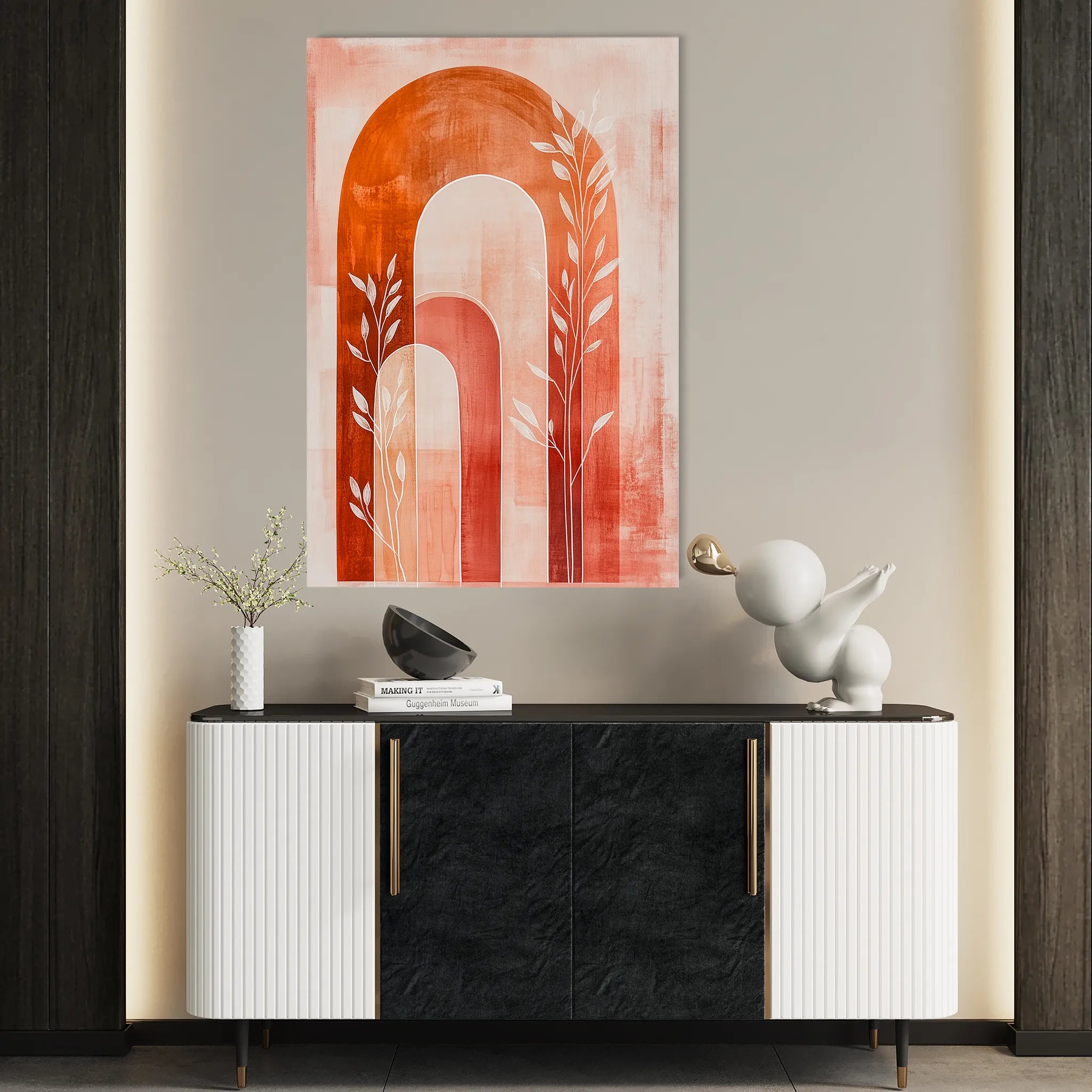 Boho Canvas Wall Art WAD168-BH 90 x 60 cm / Stretched on hidden frame