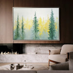 Landscape 168 Canvas Art 90 x 60 cm / Stretched on hidden frame
