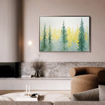 Landscape 168 Canvas Art 90 x 60 cm / Stretched on hidden frame