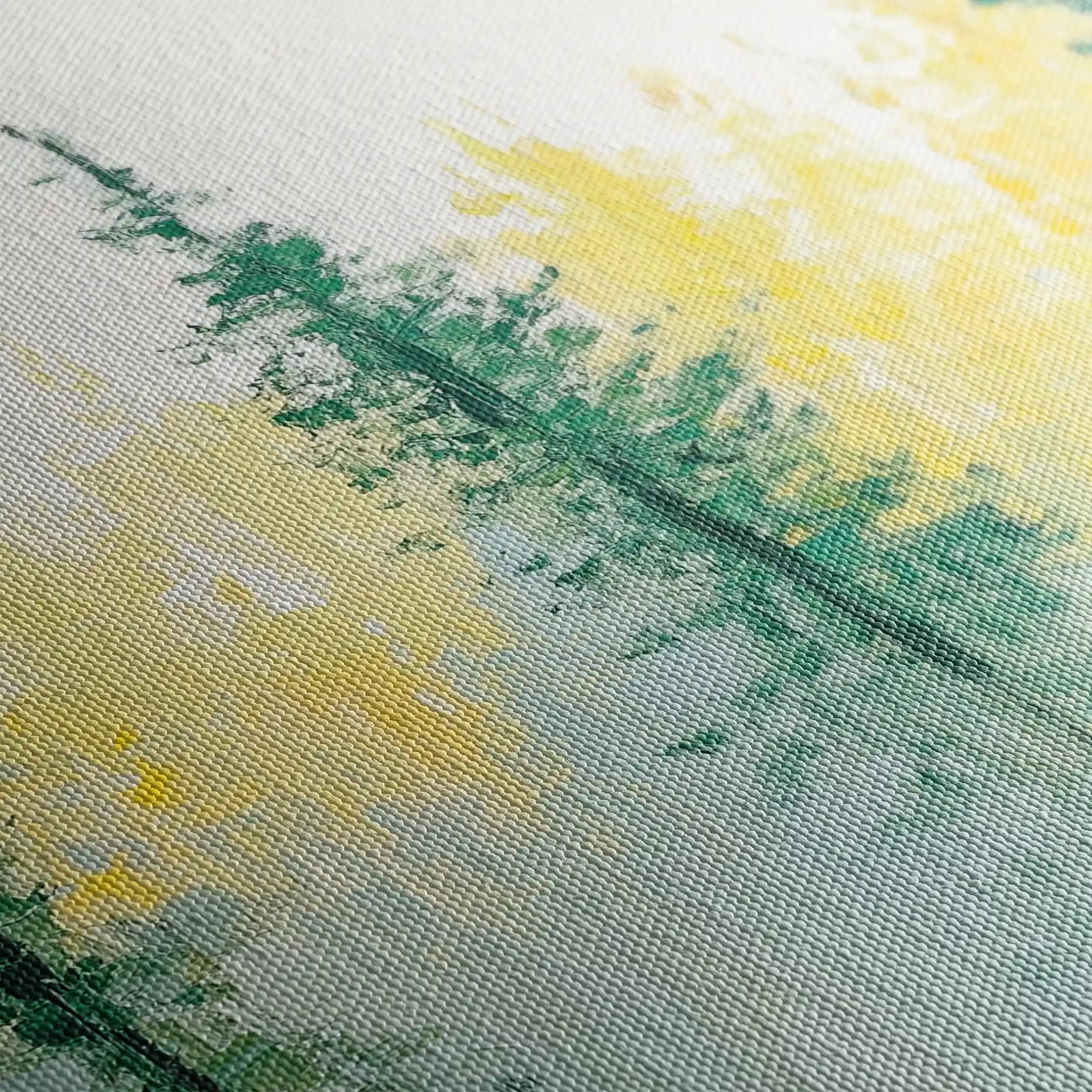 Landscape 168 Canvas Art 90 x 60 cm / Stretched on hidden frame