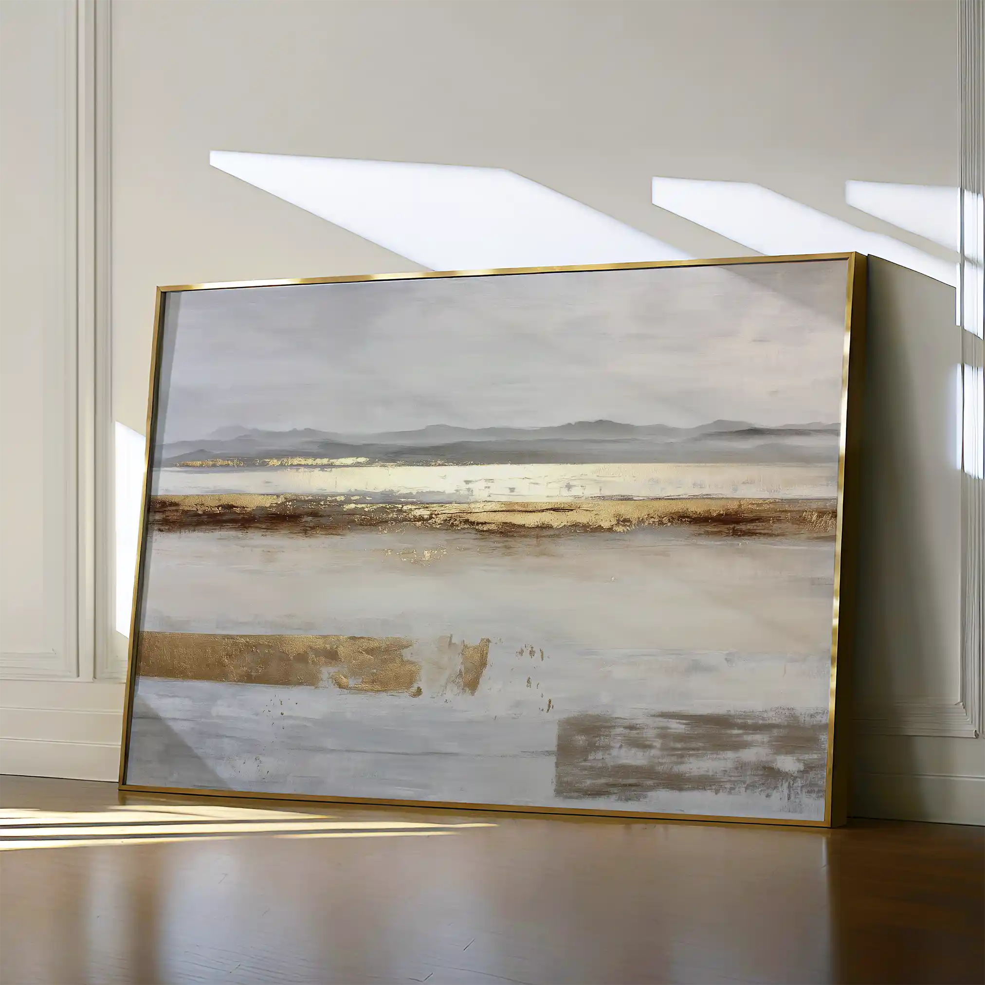 Abstract 1687 Canvas Art 60 x 40 cm / Stretched on hidden frame