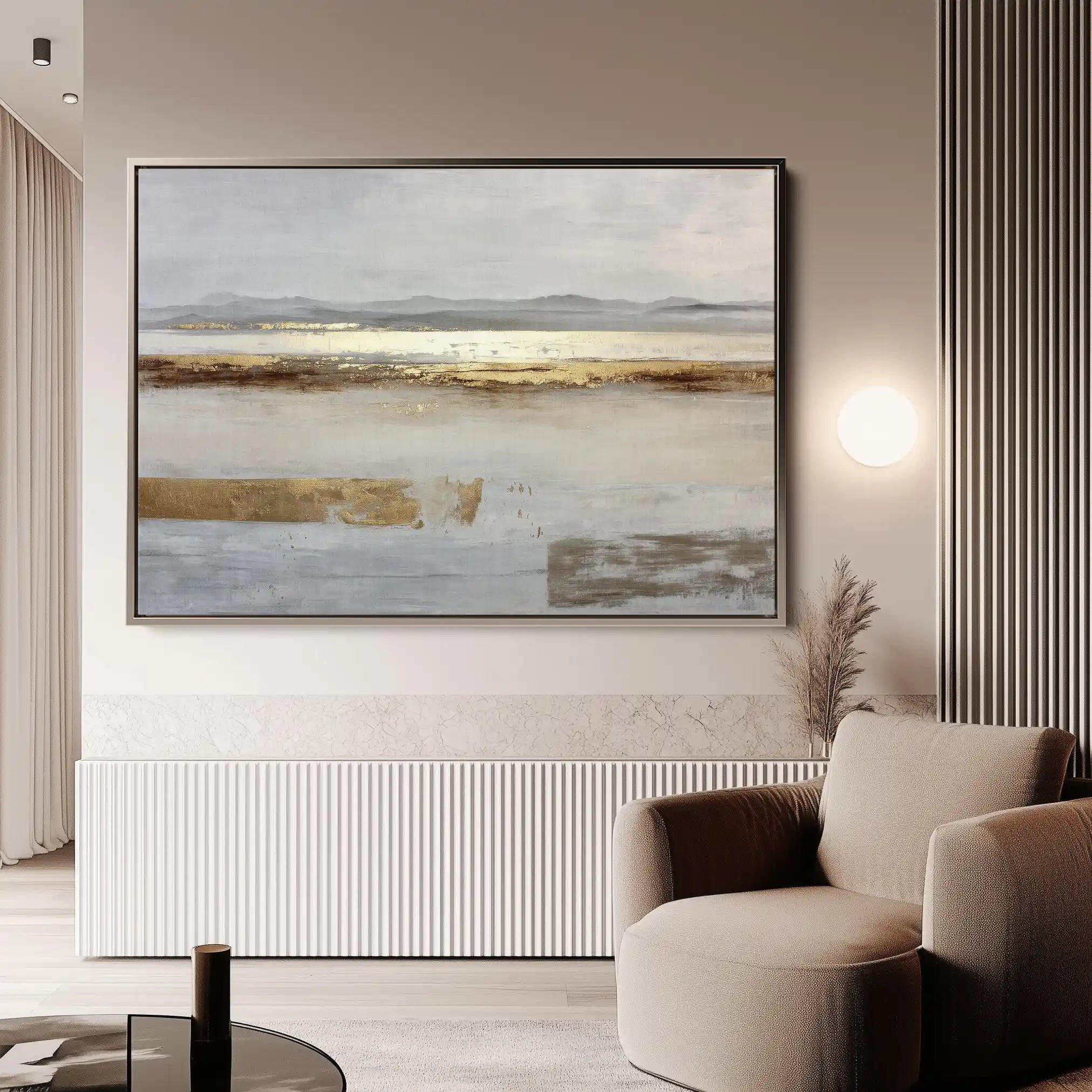 Abstract 1687 Canvas Art 60 x 40 cm / Stretched on hidden frame