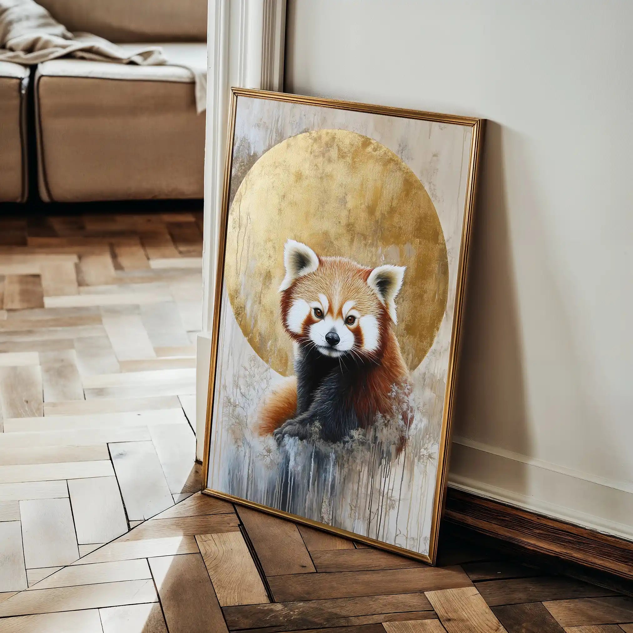 Animals 169 Canvas Art 90 x 60 cm / Stretched on hidden frame