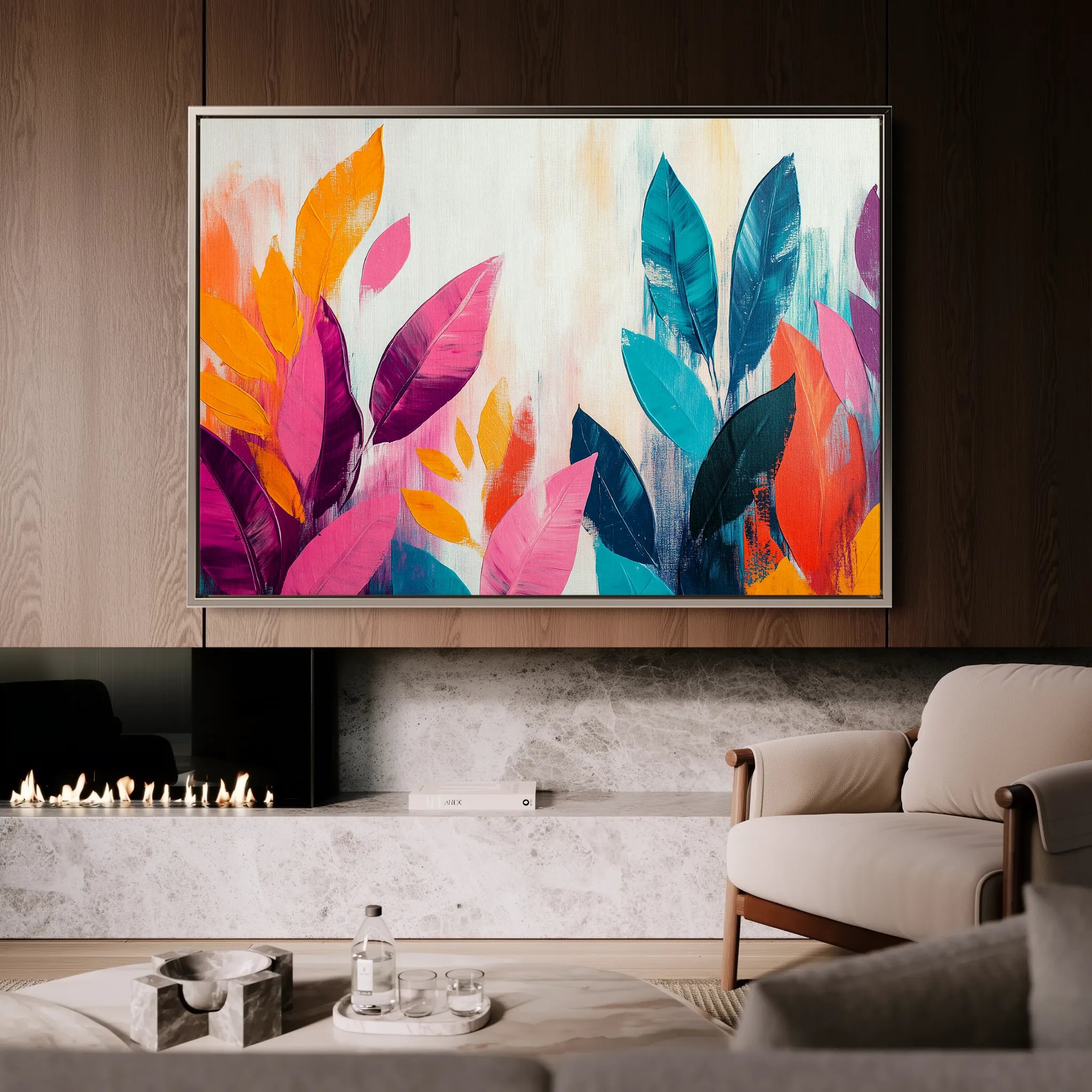 Boho Canvas Wall Art WAD169-BH 90 x 60 cm / Stretched on hidden frame