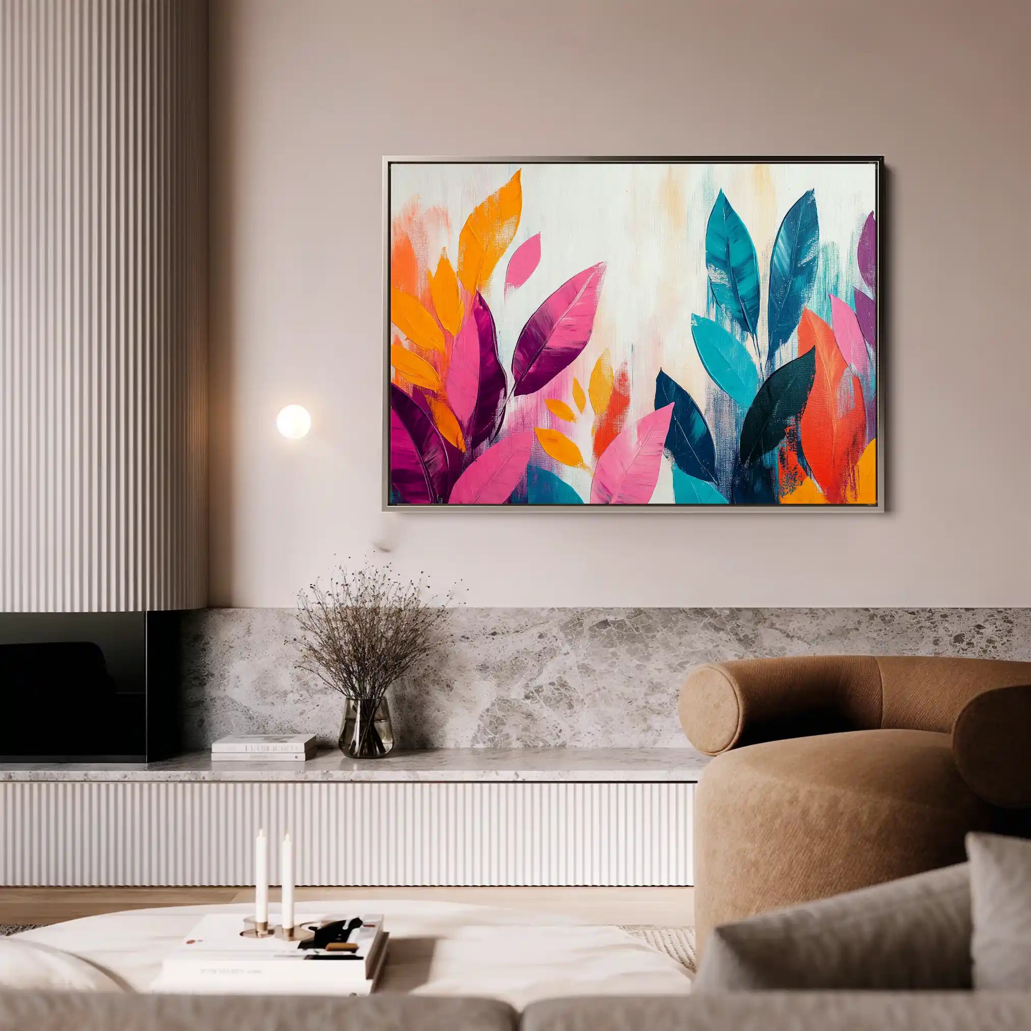 Boho 169 Canvas Art 90 x 60 cm / Stretched on hidden frame