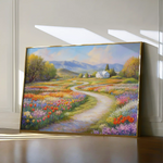 Landscape 169 Canvas Art 90 x 60 cm / Stretched on hidden frame