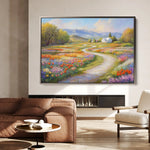 Landscape 169 Canvas Art 90 x 60 cm / Stretched on hidden frame