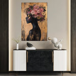 Portrait 169 Canvas Art 90 x 60 cm / Stretched on hidden frame