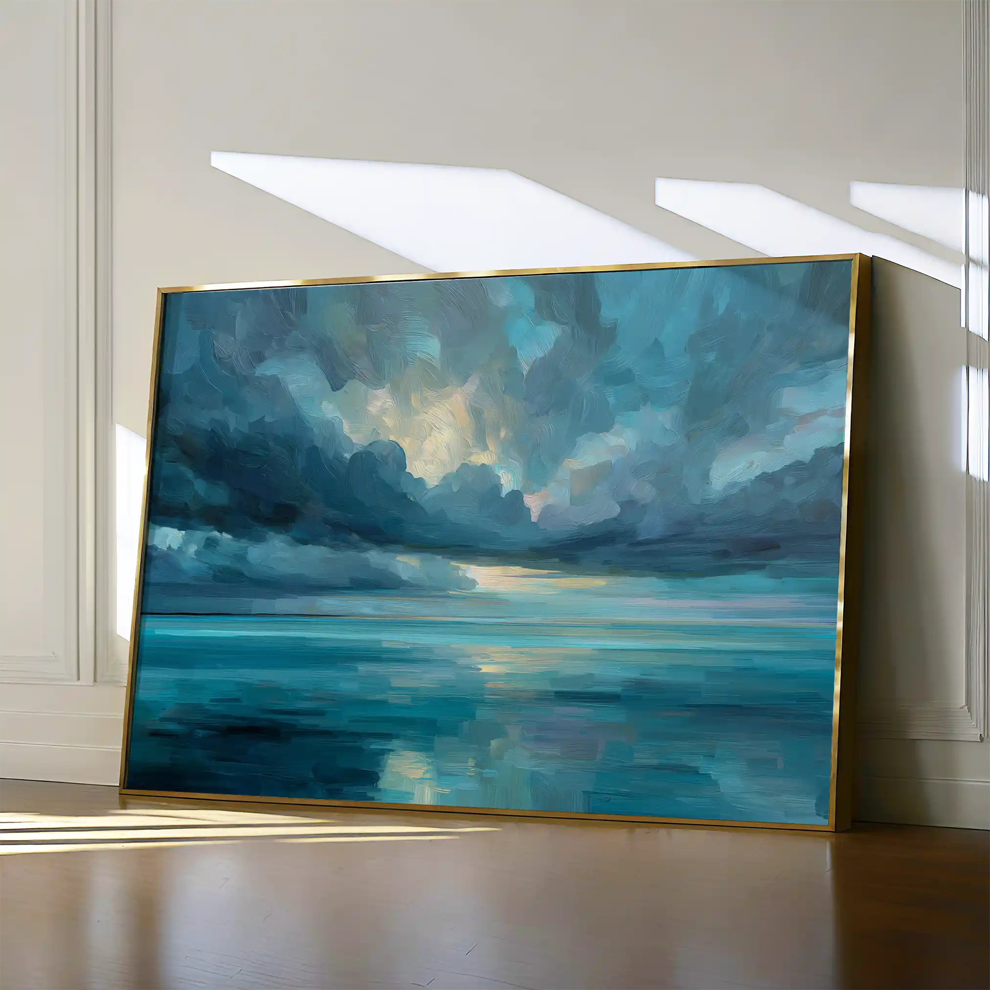 Abstract 1695 Canvas Art 60 x 40 cm / Stretched on hidden frame