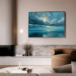 Abstract 1695 Canvas Art 60 x 40 cm / Stretched on hidden frame