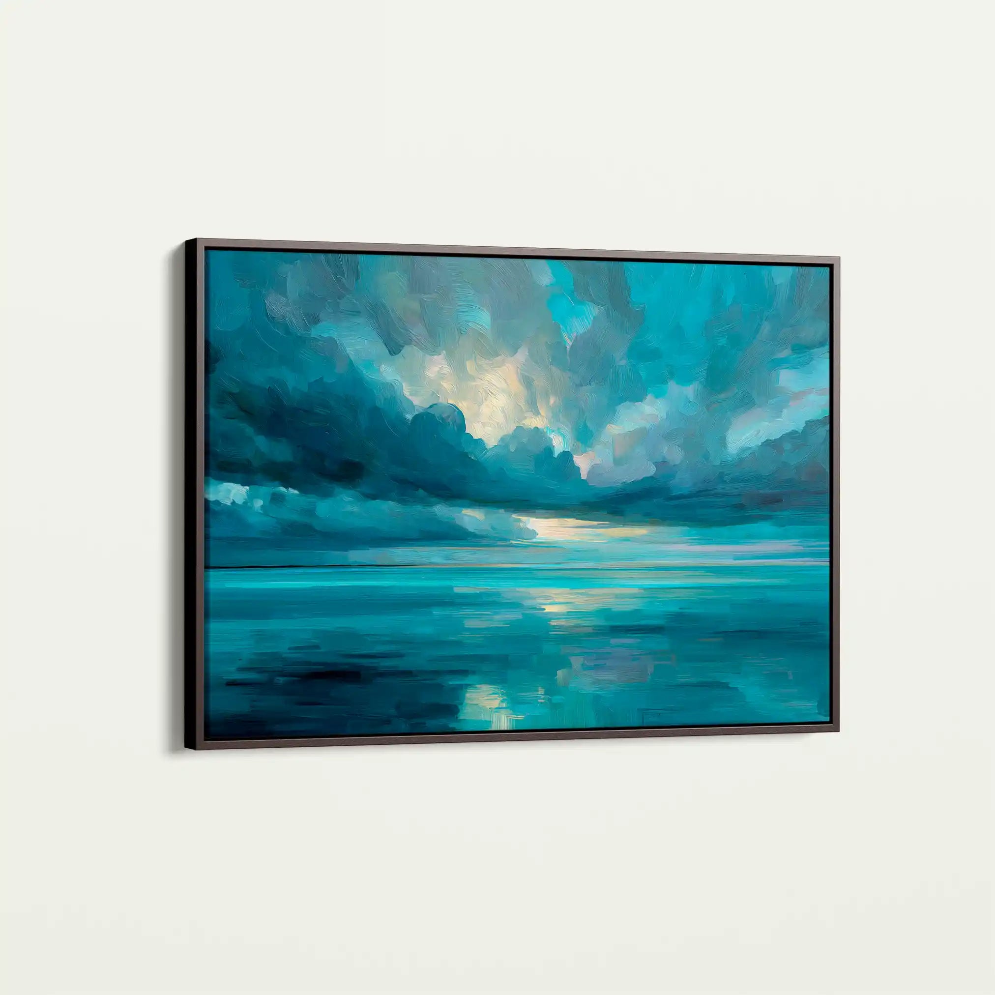 Abstract 1695 Canvas Art 60 x 40 cm / Stretched on hidden frame