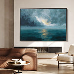 Abstract 1696 Canvas Art 60 x 40 cm / Stretched on hidden frame