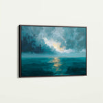 Abstract 1696 Canvas Art 60 x 40 cm / Stretched on hidden frame