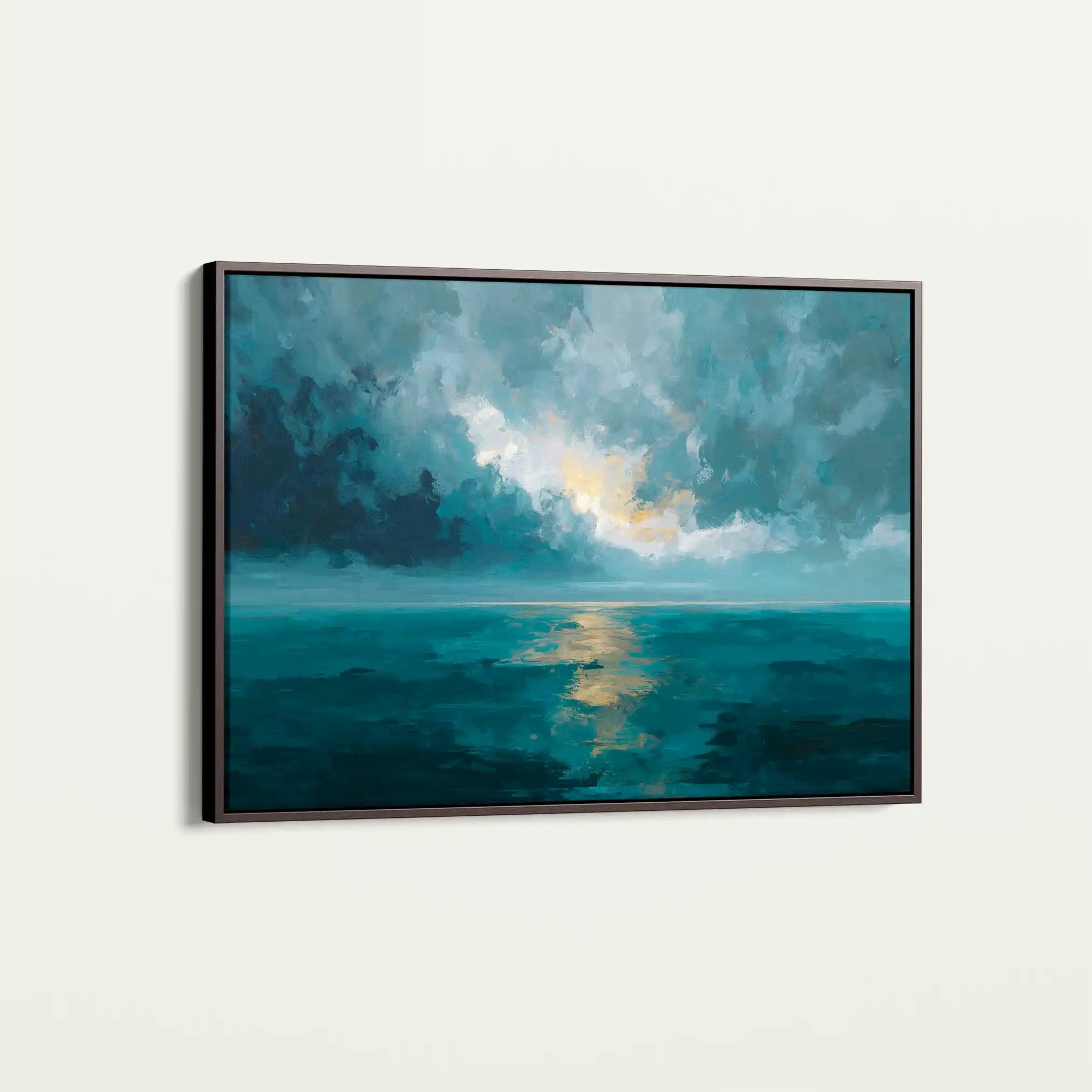 Abstract 1696 Canvas Art 60 x 40 cm / Stretched on hidden frame