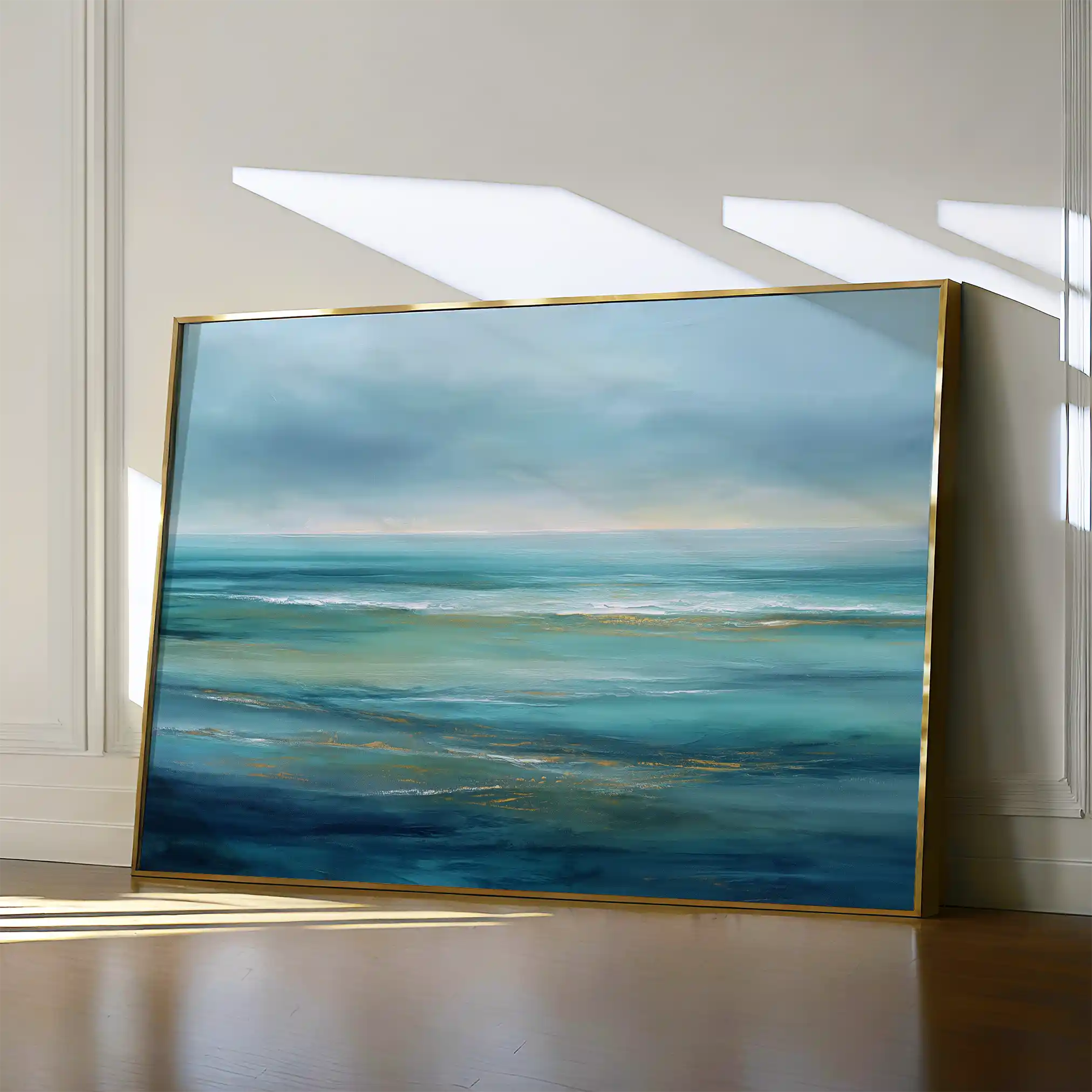 Abstract 1697 Canvas Art 60 x 40 cm / Stretched on hidden frame